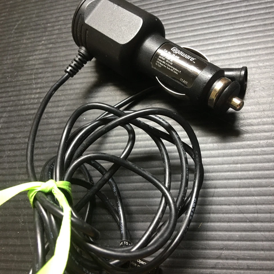 Cargador Universal GPS Vehículo Coche Gigaware 20-449, 5V-2A Sin Puntas Foto 1 de 3