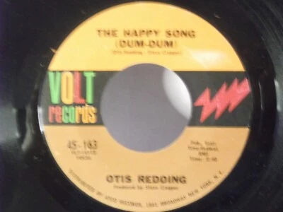 Otis Redding,Volt 163,"The Happy Song"US,7" 45,1968 Memphis soul classic,Mint- - Image 1 of 2