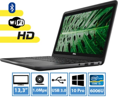 Dell latitude 3380 i3-6006U 2Ghz 13,3 zoll HD Kamera HDMI max. 32GB RAM - Bild 1 von 4