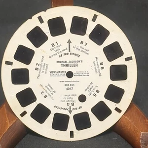 Vintage View Master Slide Micheal Jackson Thriller Disk B - Bild 1 von 3