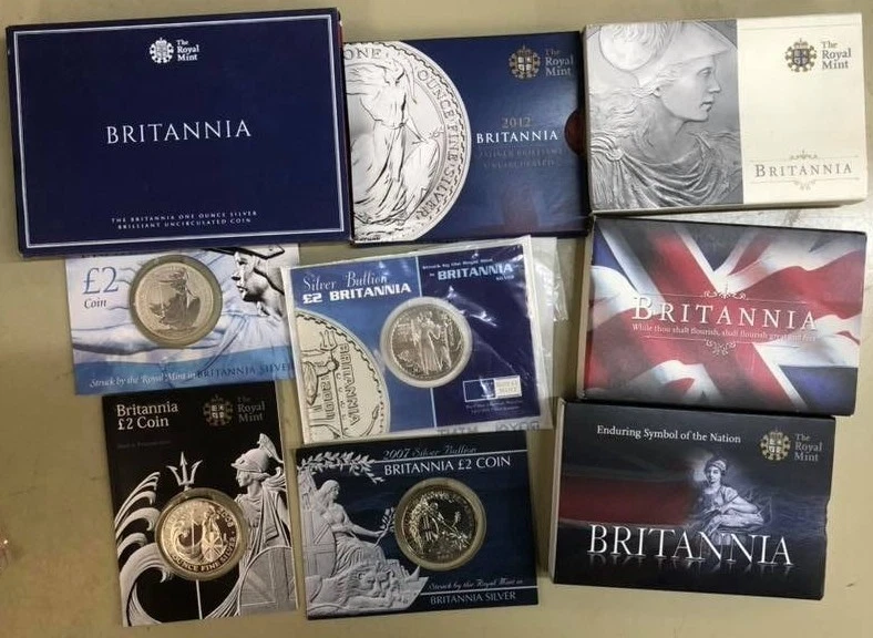 1oz SILVER BRITANNIA 2000 to 2018 CHOICE OF YEAR in Packs - Image 1 of 1
