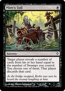 MIRE'S TOLL X4 4 4X Worldwake MTG Magic the Gathering Cards DJMagic - Image 1 of 1
