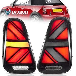 Pair LED Tail Lights For 2001-2006 BMW Mini R50 R52 R53 Cooper S Rear Lamps - Bild 1 von 8
