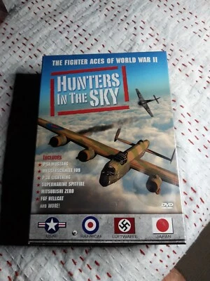 HUNTERS IN THE SKY. The Fighter Aces Of WW2.Dvd.6Disc.Brand New,Sealed.Region 1 - Image 1 of 4