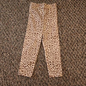 Disney Toddler Girls Cheetah Print Leggings Pants Soze 3T Vintage Brown  - Picture 1 of 4