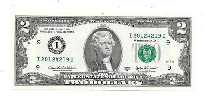 $2 2003-A Cabral/Snow Minneapolis ID 2012 Start GEM Crisp Unc. - Image 1 of 2