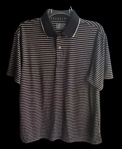 Champions Tour Herren PGA Tour rot Golfshirt Größe Medium schwarz mit weißen Streifen - Bild 1 von 10