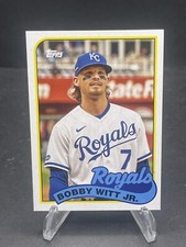 2023 BOBBY WITT JR./GEORGE BRETT TOPPS ARCHIVES 1989 DOUBLE HEADER #89DH-21