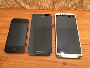 Apple iPhone 4s, Samsung Galaxy S6(funktionstüchtig), Huawei, - Bild 1 von 2
