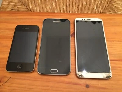 Apple iPhone 4s, Samsung Galaxy S6(funktionstüchtig) - Bild 1 von 2