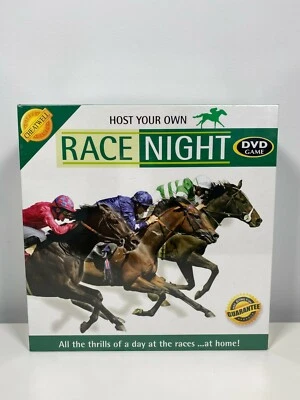 Host Your Own Race Night DvD Game - Cheatwell Games 2015- NEW & SEALED           - Image 1 of 4