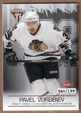 2003-04 Titanium Hobby Jersey Number Parallels #109 Pavel Vorobiev RC /199