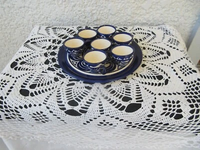 Adorable service à liqueur céramique St-Jean de Bretagne - Photo 1/4