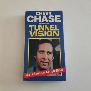 Vintage "Tunnel Vision" VHS Tape, Chevy Chase, SNL, Comedy - Picture 1 of 5