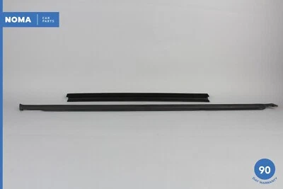 00-08 Jaguar S-Type X200 Juego de 2 sellos de ventana de puerta lateral del pasajero trasero derecho OEM Foto 1 de 4