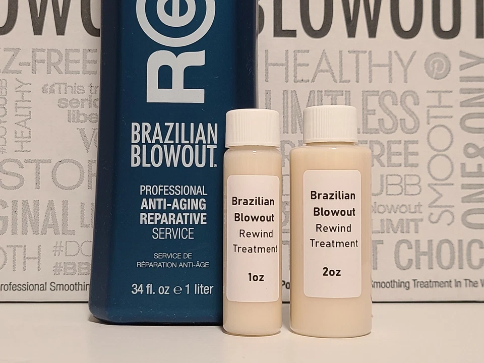 Brazilian Blowout Rewind Tratamiento Único Hágalo Usted Mismo (Tú eliges) Foto 1 de 3