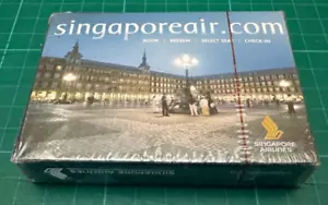 Tarjetas de juego Singapore Airlines sin abrir y selladas nuevas - Imagen 1 de 6