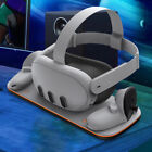 Vr Headset Controller Charging Dock Helmet Fast Charging Base For Meta Quest 3