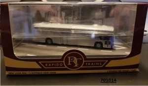 Conneticut Transit New Look Fishbowl Bus 1/87 Rapido 701014 Standard Scheme - Picture 1 of 2
