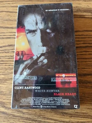 White Hunter / Black Heart VHS Clint Eastwood 1991 Release New / Sealed - Image 1 of 3