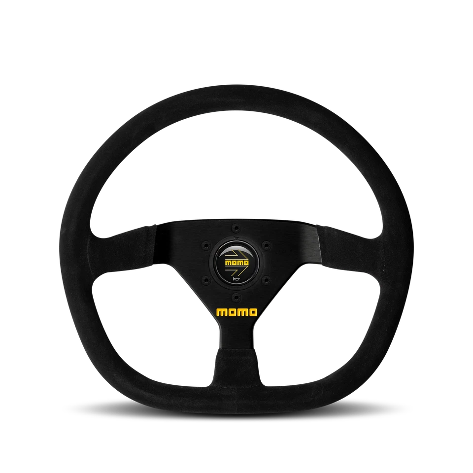 MOMO Steering Wheels MOD.88 Black Suede 350mm - VR88FB35SBLKR - Image 1 of 1