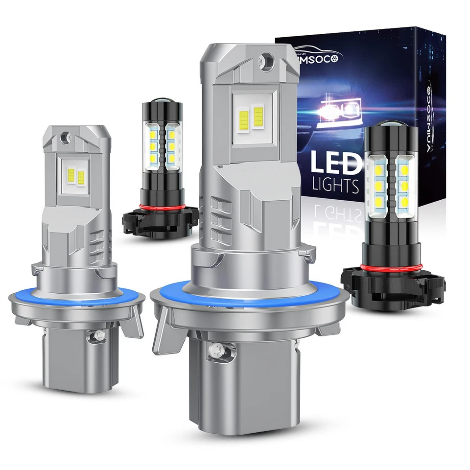 Faro antiniebla de haz alto bajo 6000 k blanco 4 piezas para Ram Dakota 2011 Foto 1 de 4