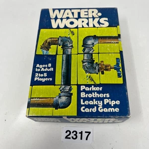 Vintage 1972 Water Works Leaky Pipe Card Game - Parker Brothers COMPLETE - Picture 1 of 17