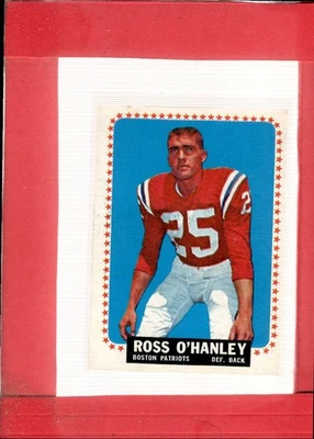 1964 Topps #16 Ross O'Hanley EX/NM SP Patriots ID:68791 - Image 1 of 2