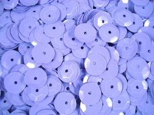 Sequins 10mm Lilac Opaque 25g DIY Crafts Sewing Dressmaking Embellishments - Picture 1 of 2