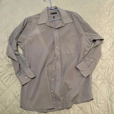 Camisa manga larga con botones para hombre L 16-16 1/2 32/33 Foto 1 de 2