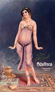 Napoli Cannavale Pubblicità Odalisca F. piccolo non spedita - Bild 1 von 2