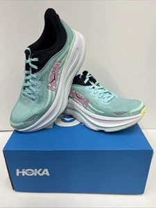 Hoka Bondi 9 Damen Laufschuhe Größe 9 - gebraucht -- gereinigt, mit Karton - Bild 1 von 7