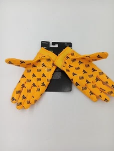 Men's XXL Nike Superbad Football Gloves WVU West Virginia Mountaineer DX5323 709 - Picture 1 of 5