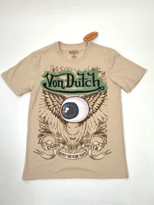Von Dutch "Keep An Eye Out" Print mit Stickerei Gr. Medium/ M Augapfelflügel - Bild 1 von 10