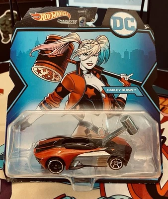 HOT WHEELS 2020 HARLEY QUINN DC COMICS, CHARACTER CARS HAMMER CAR NIP - Image 1 of 2