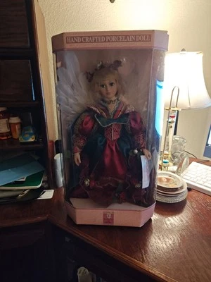 Collectible Memories Porcelain Dolls- Arielle! Brand New. Read Description. - Image 1 of 4