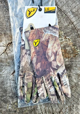 ScentBlocker Underguard Gloves Mossy Oak Country Early/Mid Season Large $35 - Image 1 of 3