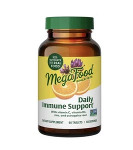 Daily Immune Support 60 Tabs by MegaFood - New - Picture 1 of 1