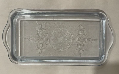 Fire King Sapphire Blue Philbe Replacement Lid for Loaf Pan or Refrigerator Dish - Image 1 of 4