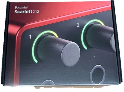 Focusrite Scarlett 2i2 4th Gen USB Music Audio Recording Interface- New - Image 1 of 4