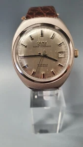 Camy Geneve Super automatic men watch 25 jewels Swiss made 7441 parts/repair - Picture 1 of 10