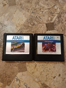 ATARI 5200 LOT ✨ Super Breakout and Star Raiders - Picture 1 of 2