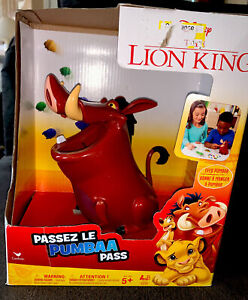 Disney The Lion King Pumbaa Pass Game NEW in Box Family Interactive Play FUN!!!