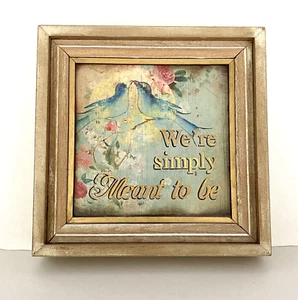 Ashland " We're simply meant to be" Romantic Decorative Sign Table Top Decor NEW - Picture 1 of 4