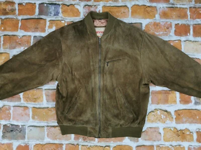 Chevignon Paris Vintage Leather Jacket Expression Suede Braun Size: S Tip Top - Image 1 of 4
