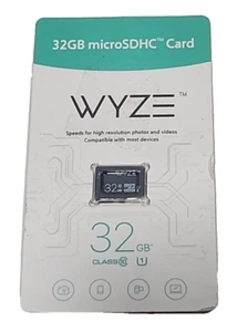 Karta pamięci Wyze Labs 32GB Class 10 MicroSDHC - WYZEMSD32C10 - Zdjęcie 1 z 4