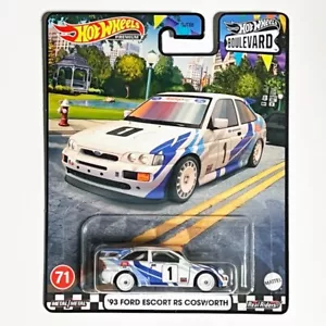 Mattel Hot Wheels Premium Boulevard #71 93 Ford Escort RS Cosworth *New* GJT68 - Picture 1 of 1