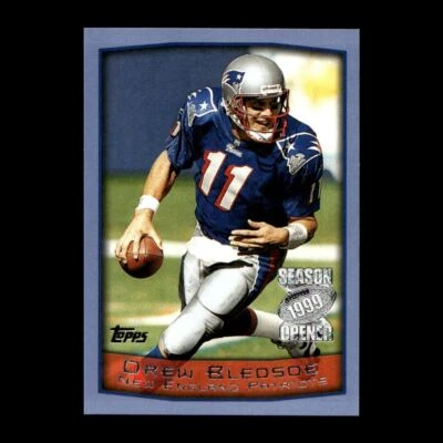 Drew Bledsoe 1999 Topps Collection New England Patriots #120 R307 - Image 1 of 2