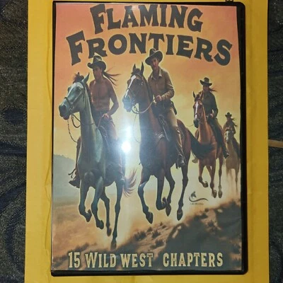 The Flaming Frontiers(1938) Vintage Movie Serial On DVD Colorized! Mini Prod Vid - Image 1 of 4