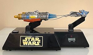 1999 STAR WARS Anakin Skywalker INTERACTIVE Pod Racer Alarm Clock Sounds/Moves